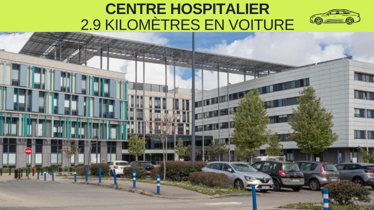 St Nazaire - L'Art Deco - Stationnement Gratuit - Centre Ville - Wifi Fibre แซงต์-นาแซร์ ภายนอก รูปภาพ